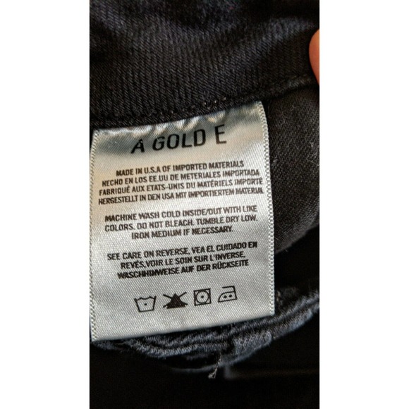 Agolde Nico Zip Front high-rise Black Jeans, 25R - Picture 6 of 12